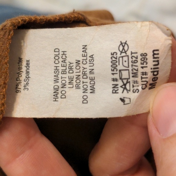 Emory Park made in L.A faux suede 2 tier top - Picture 3 of 6